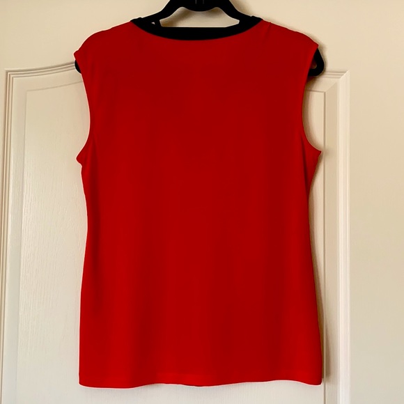 Women’s Calvin Klein Red & Black top - Picture 3 of 3
